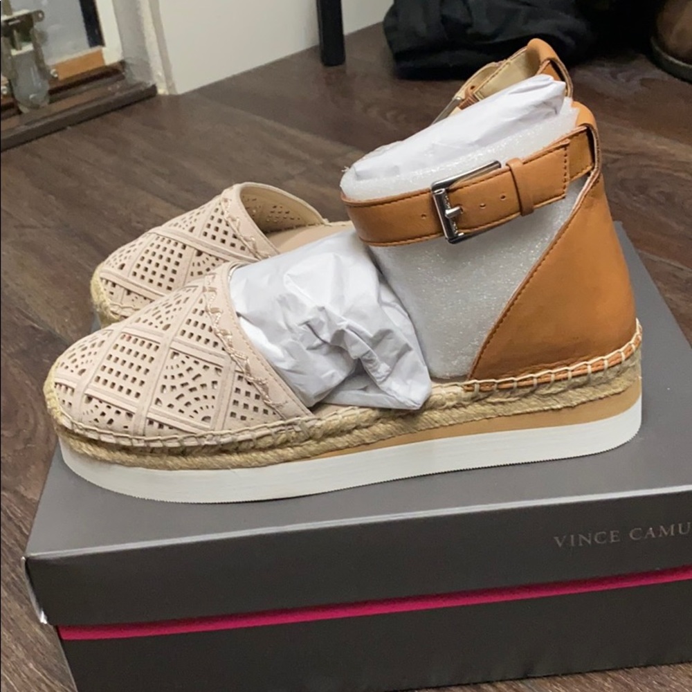Vince Camuto Brafina espadrille platform sandals
